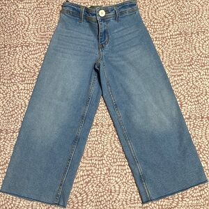 Wide leg kids denim jeans